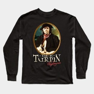 Dick Turpin Highwayman Design Long Sleeve T-Shirt